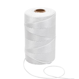 ARISKEY White Nylon String,984 Feet 2mm Nylon Cord Twine for Garden,Fishing,Wrapping, Camping and Outdoor Survival,Netting Home Improvement