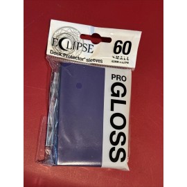 Ultra PRO 60 Gloss Eclipse Purple Ultra Pro Deck Protector Small Card Sleeve Yugioh AI