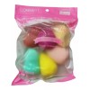 CONNERT Esponjas Para Maquillaje, Bolsa 6 Piezas, Diferentes Colores