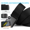 Bon4Extrao Work Belt Men's Fabric Adjustable Nylon Outdoor Belt without