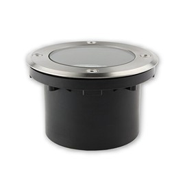 LICHT DISCOUNT 5W GX53 230V LED Recessed Floor Spotlight Round IP65 Flat Neutral White Floor Light for Garden Path Light