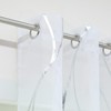 SCHOAL Curtains with Eyelets, Transparent Curtains, Voile Curtain, Window Curtain,