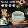4Pcs Matcha Kit, Matcha Whisk Matcha Bowl, 580ml Ceramic Matcha