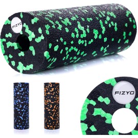 FIZYO Mini rodillo para fascia de 15 cm  Rodillo de espuma EPP para masaje de puntos gatillo para espalda, cuello y piernas, compacto para fitness,