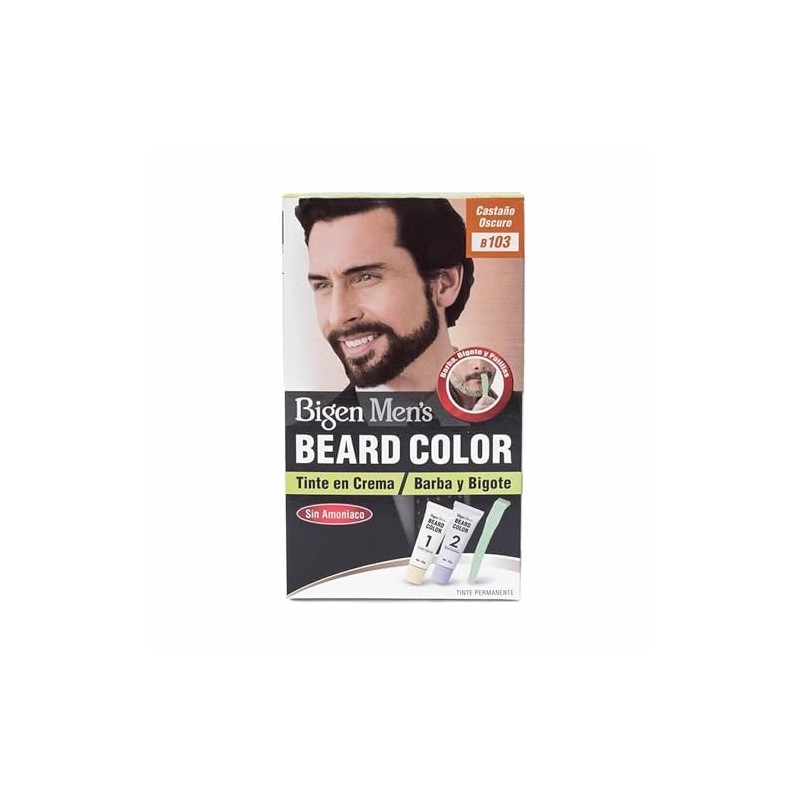 Bigen Tinte en Crema Para Barba y Bigote Men'S Beard