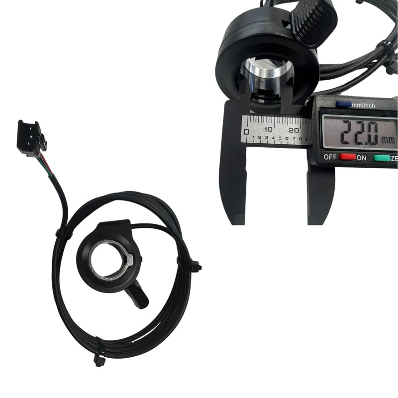 transpro us inc 2-Pack 22mm Thumb Throttle Replacement for E-Bikes,