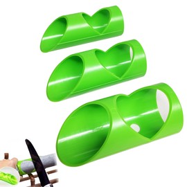 Hayaww Foam Pipe Cutter Foam Tube Insulation Cutting Foam Pipe Insulation Cutting Foam Pipe Cutter Three-Tube Insulation Cutting Fixture Tool Pipe Insulation Foam Cutter (B) Pack of 3