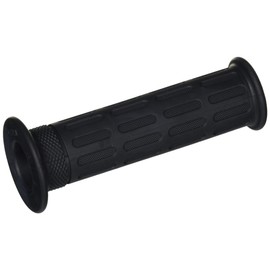 Kijima 201-033 Motorcycle Grip, Non-Piercing Type, Black, 4.9 x 0.9 inches (125 x 22.2 mm), Moped Scooter