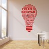 Create Innovate Office Wall Décor Inspirational Stem Window Classroom Wall