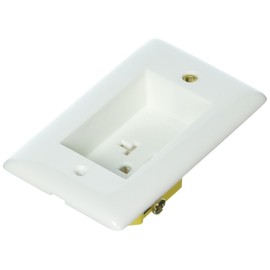 Bryant Electric RR201CHWTR Electrical Receptacle, Outlet, White