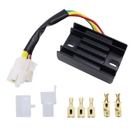 HiSport 32800-05300 Voltage Regulator Rectifier Compatible with Arctic cat 250 2x4 1999-2003,cat 250 4x4 2001-2003,cat 300 2x4 1998-2001,cat 300 4x4 1998-2001;Suzuki GN 125,GZ250 1999-2000 2002-2010