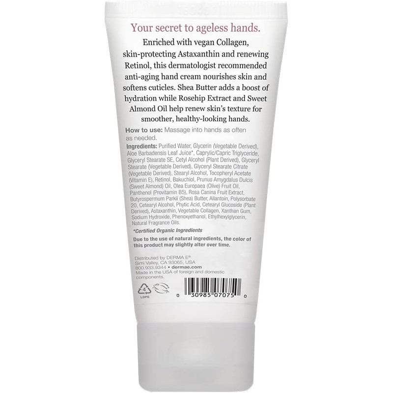 Derma-e Protecting Shea Hand And Cuticle Cream - Rosehip And