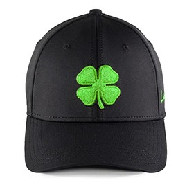 Black Clover Premium Clover 51 Flex Cap, Black/Lime, XXL