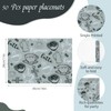 50 Pack Coffee Bar Placemats Paper Placemats Disposable 16x 11