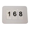 Woof Wear Dressage Saddle Pad Number - White - Waterproof