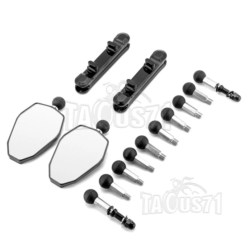 21ST Black Motorcycle Right & Left Rearview Mirrors For KTM