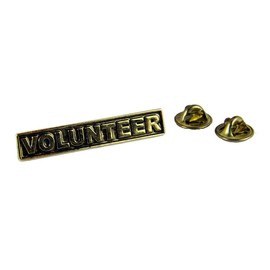 The Quiet Witness 6030051 Volunteer Lapel Shirt Pin Church Organization Helper Worker Award Reward Appreciation