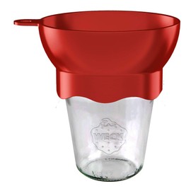 LARES Filling Funnel with Strainer for Preserving Jars Diameter 60 mm Plastic / Stainless Steel Made in Germany