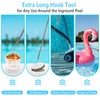 HOICATED Pool Retrieval Hook for Robotic Pool Cleaner 68.6 Inch