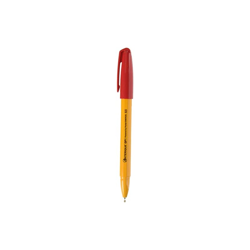 Antelic Gel Ink Ballpoint Pen, 0.5, Red, GP1-5R