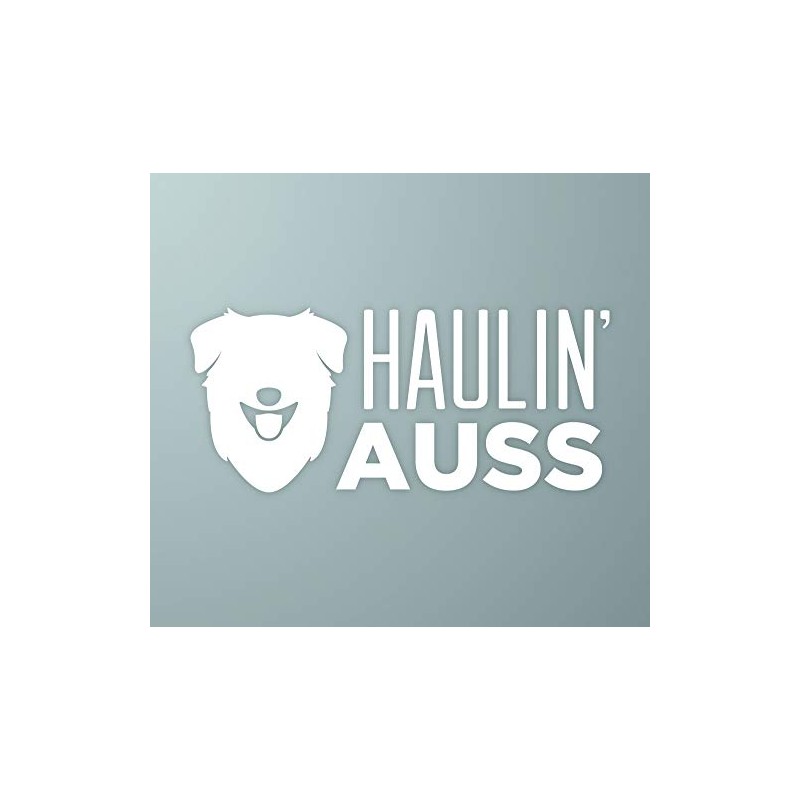 Haulin' Auss | Australian Shepherd Dog Vinyl Decal