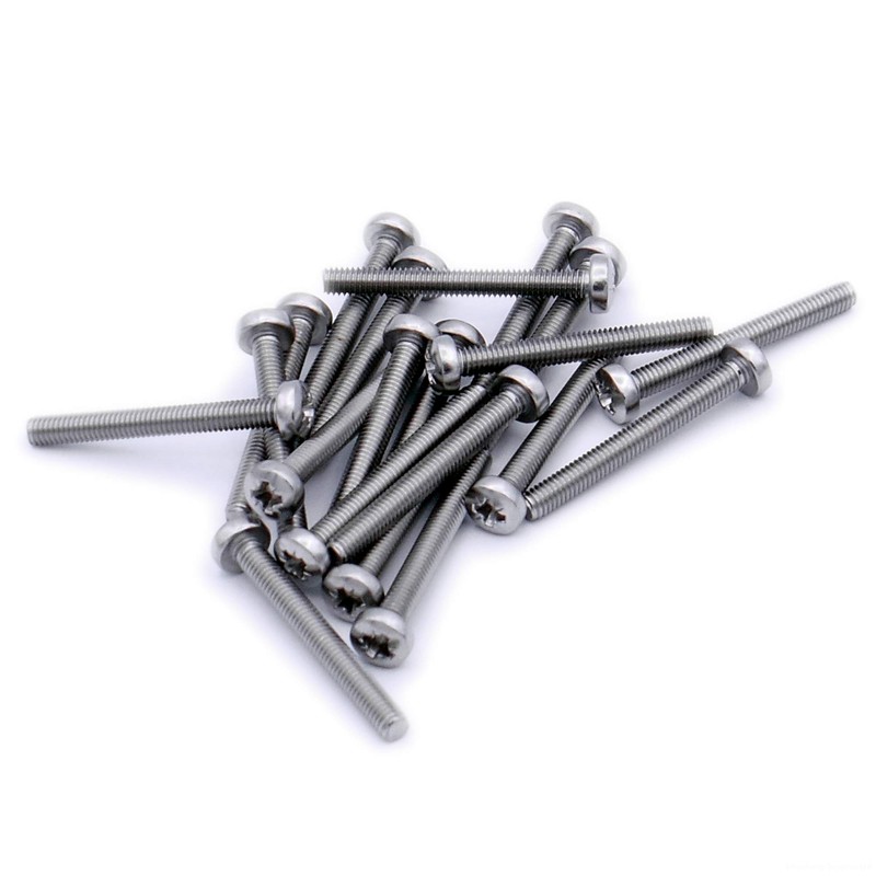 M6 (6mm x 100mm) Pozi Pan Machine Screw (Bolt) -