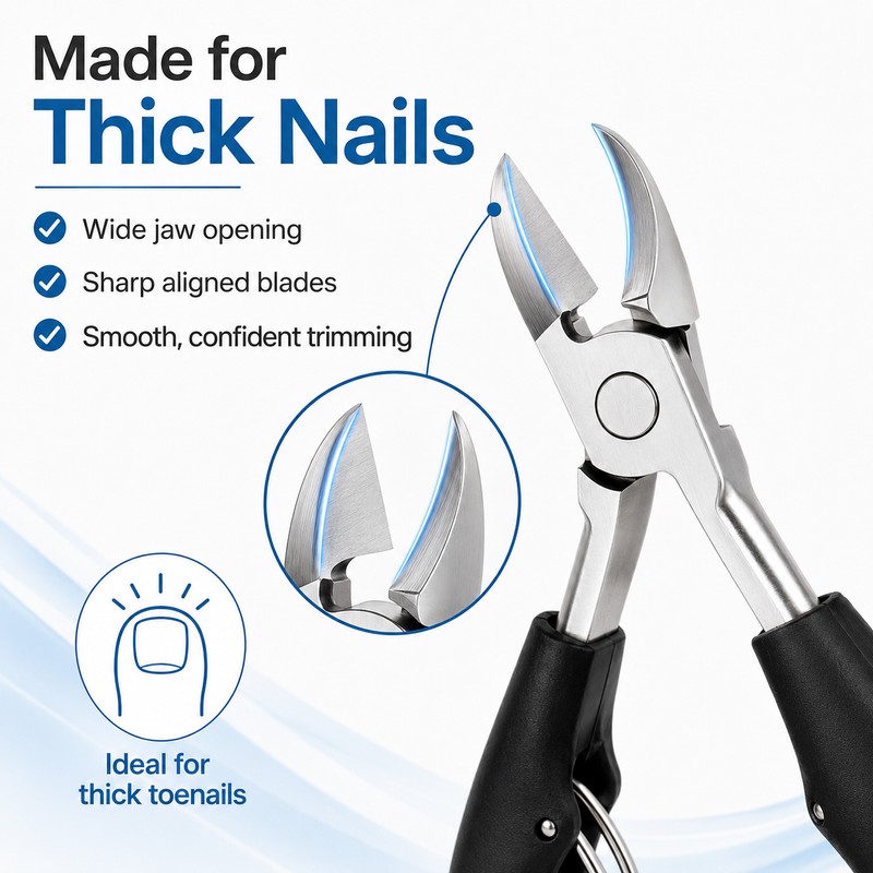 5-Piece Ingrown Toenail Tool Kit for Home Nail Care –