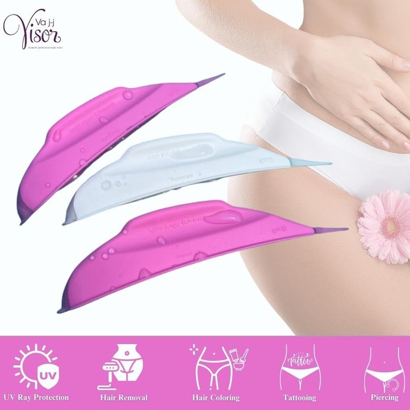 Va j-j Visor Ladies Intimate Area Protector/Vaginal Shield Cover (Disposable)