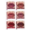 Set 6 Piezas Labial Líquido Mate Nude A 6pcs