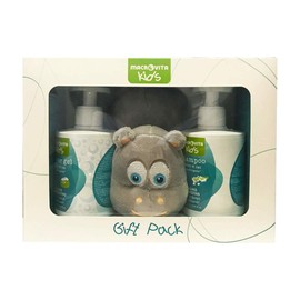 Macrovita Kids Shower Gel 300ml & KIds Shampoo 300ml & FREE Hippo