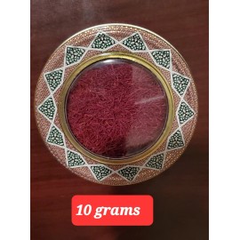 GOLDEN SAFFRON 5, 10, 15 grams Premium Saffron Threads, Pure All Red Saffron Spice | Grade A - 10 g