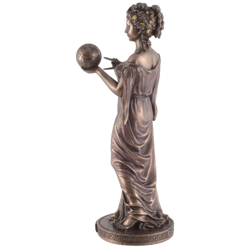 VOGLER Joh. Vogler GmbH Urania Muse, Goddess of Astronomy, Bronzed