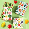 Pineraap Vegetable Salad Wrapping Paper 12 Sheets Veggie-Themed Designs Gift