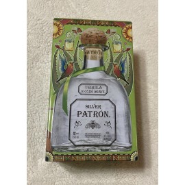 Patron Silver Limited Edition 2023 Collectable Tin Sergio Perez Love Of Mexico