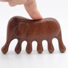 Altipia Wood Day Lacquered Solid Wood Gua Sha Massager Elephant / 우드데이 옻칠 원목 괄사 마사지기 코끼리