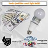 RYUJNDK Light Bulbs Safe Box Safe Light Bulb Secret Compartment