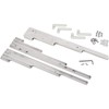 Billet Aluminum Linear Wire Dividers, Flame Top