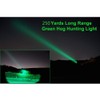 AuKvi 2 Pcs Powerful Green Light Led Flashlight Long Range