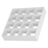 1:12 Dollhouse 16 Grid Display Shelf Miniature Wooden Storage Rack