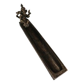 Vastu Zen Hindu God Lord Ganesha Stick Incense Holder Hinduism Altar Decorative