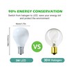 2-Pack 12V 24V RV LED Light Bulbs BA15s 3 Watt
