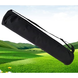 Losuya Portable Yoga Mat Bag, Waterproof Backpack Shoulder Bag for Yoga, Fitness and Exercise (Black)