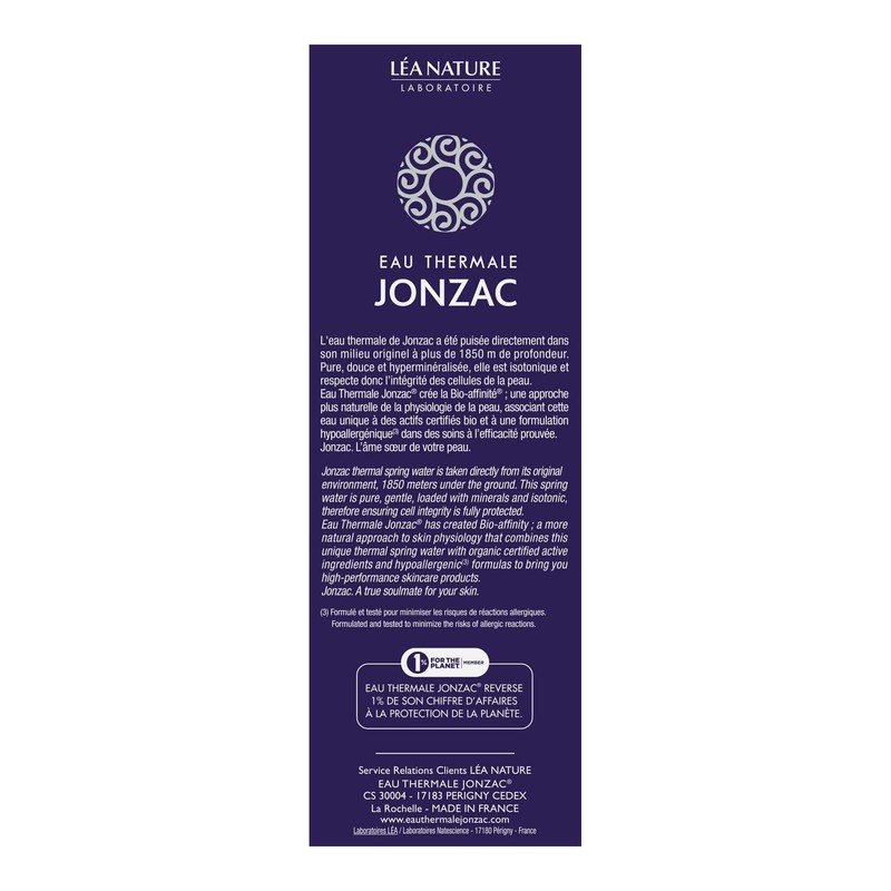 Eau Thermale Jonzac Organic Cosmetic Men Firming Moisturiser 50ml