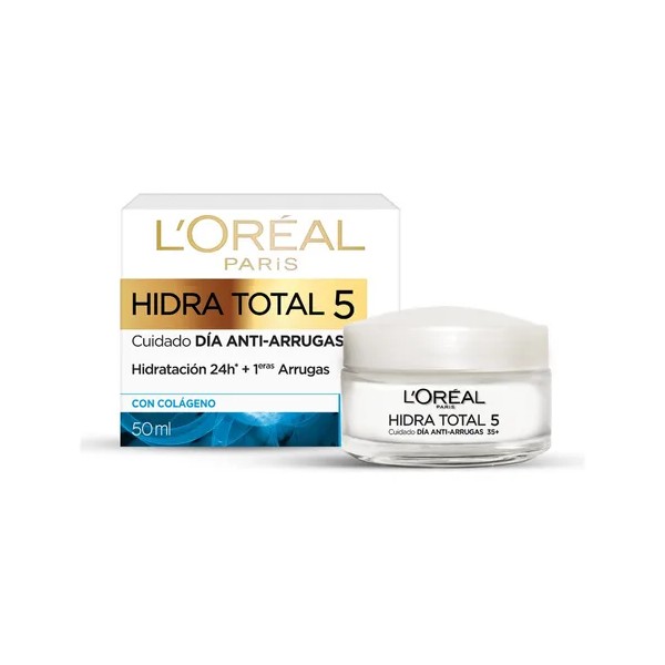 L'Oréal Paris Hidra Total 5 crema antiarrugas colágeno 50 ml