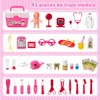 Juego de Doctor para Niñas, Doctora Juguetes con Estetoscopio, Herramientas
