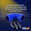 TORQUE 90 Degree Elbow 4-Ply Coupler Silicone Hose ID 3.5"