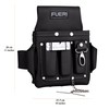 FUERI Professional Black 4 Pocket Electrician Tool Pouch, | High