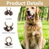 HARY 2Pcs Cat & Dog Bells for Collar Loud Vintage