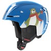 uvex Unisex Children's Viti Ski Helmet, Blue Bear, 46-50 cm
