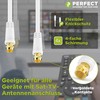 Perfect Satellite Cable, Aerial Cable, Coaxial Cable, F Male to